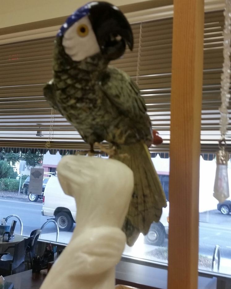 Multi Gemstone Parrot