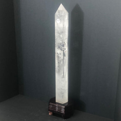 Extra clear quartz tower