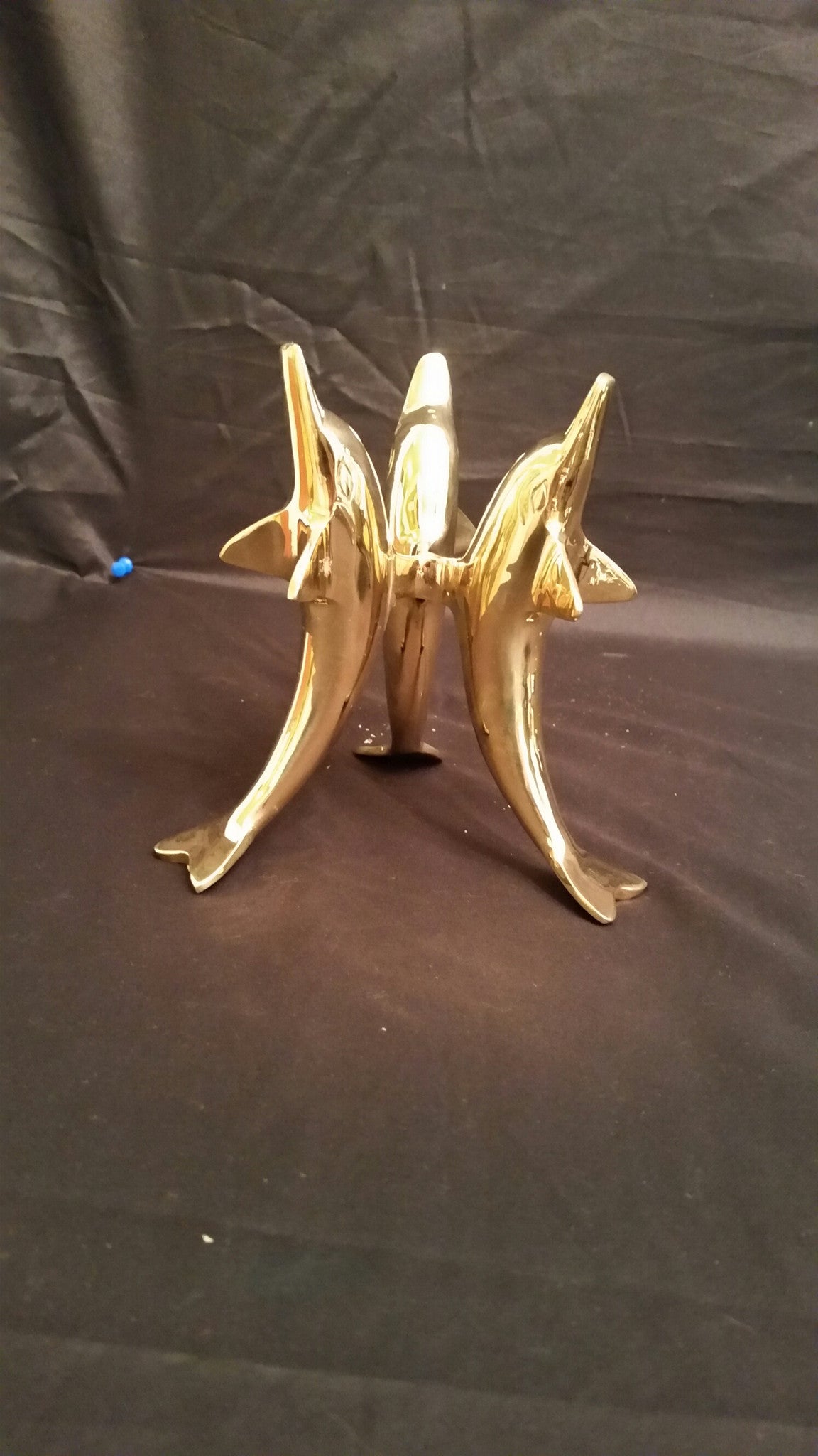 Dolphin Brass Stand