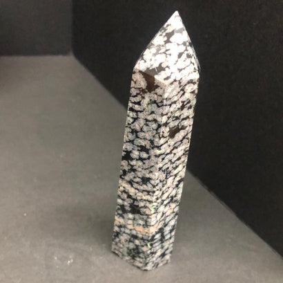 Snowflake obsidian tower