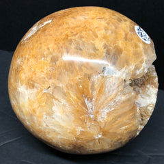 Yellow agate sphere