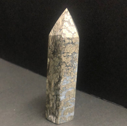 Pyrite and agate tower A