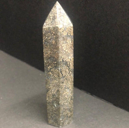 Pyrite and agate tower B